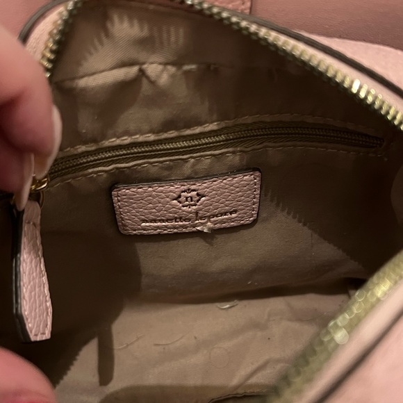 Nanette Lepore Abigail Spring Crossbody Floral Scarf Bag in Carnation Pink - Picture 5 of 9